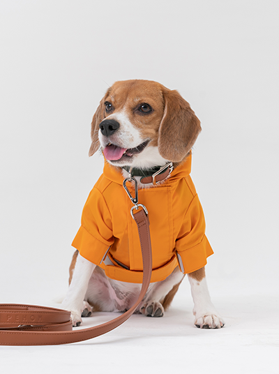 Tribeca Raincoat in Mustard