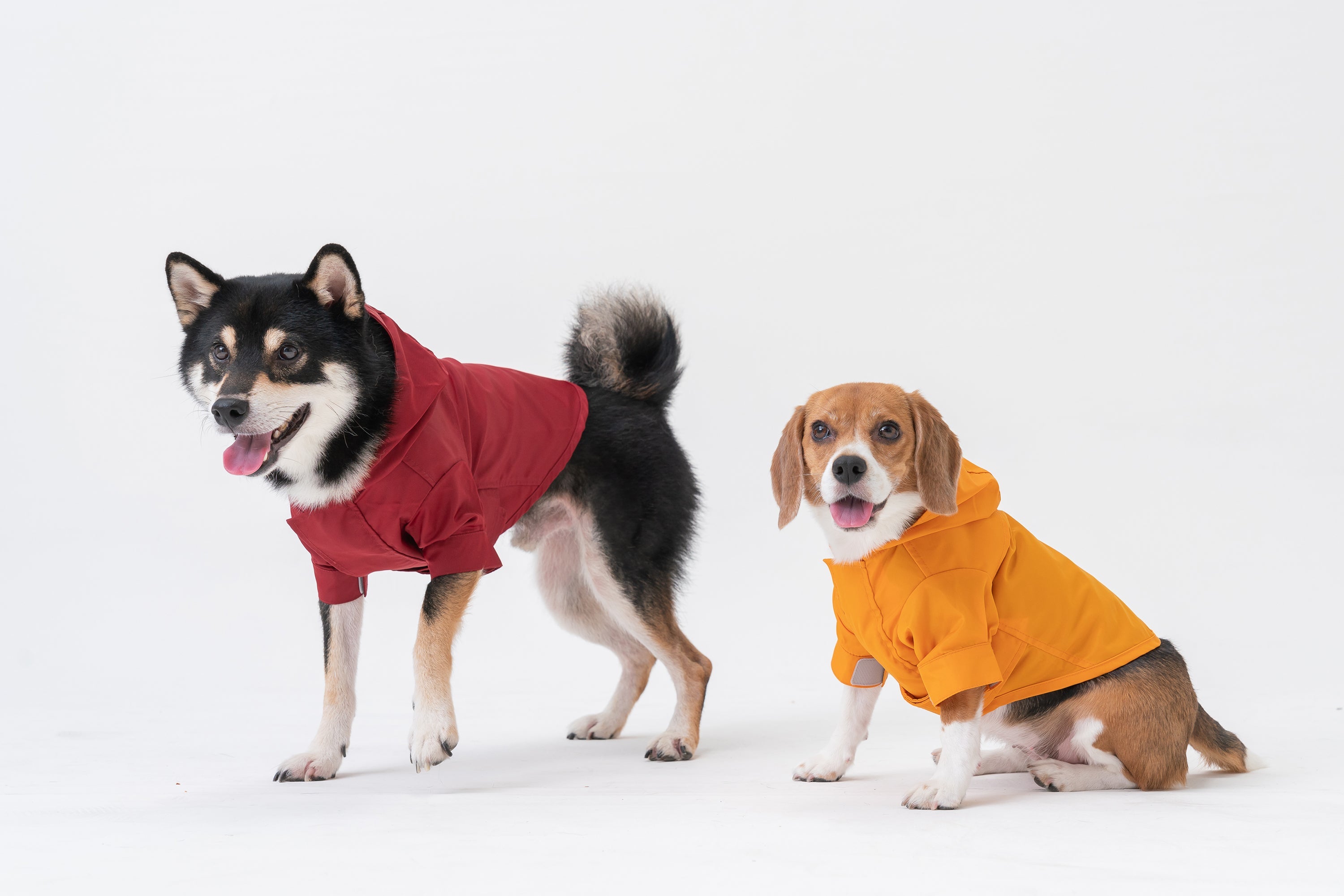 Tribeca Raincoat in Red