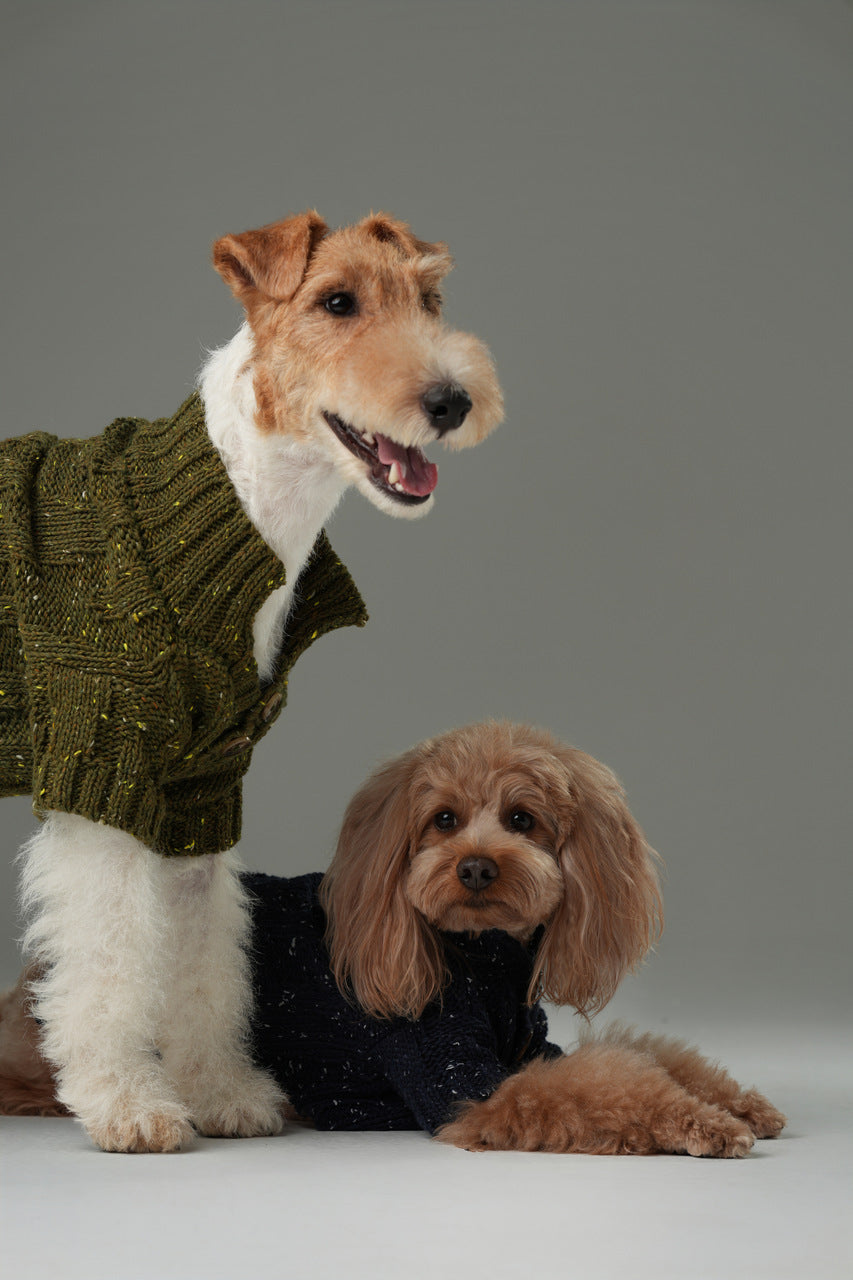 Chelsea Knit Sweater in Olive