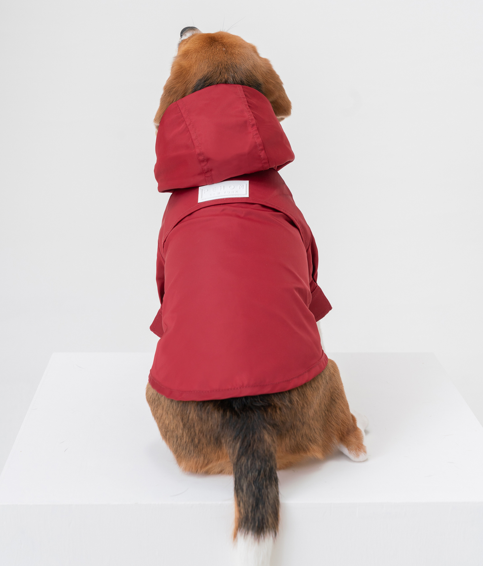 Tribeca Raincoat in Red