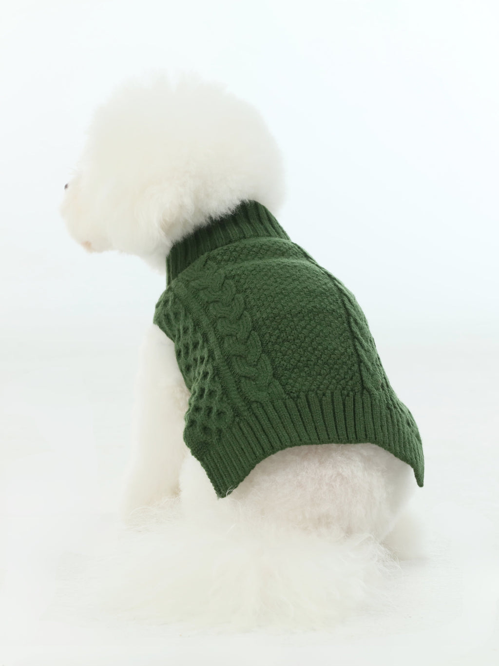 The Sweater Vest in Green
