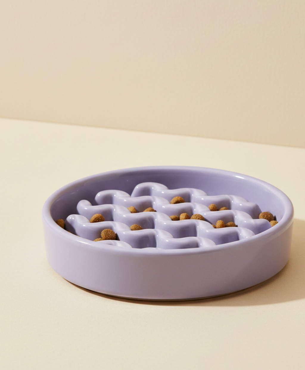 Wave Slow Feeder Dog Bowl
