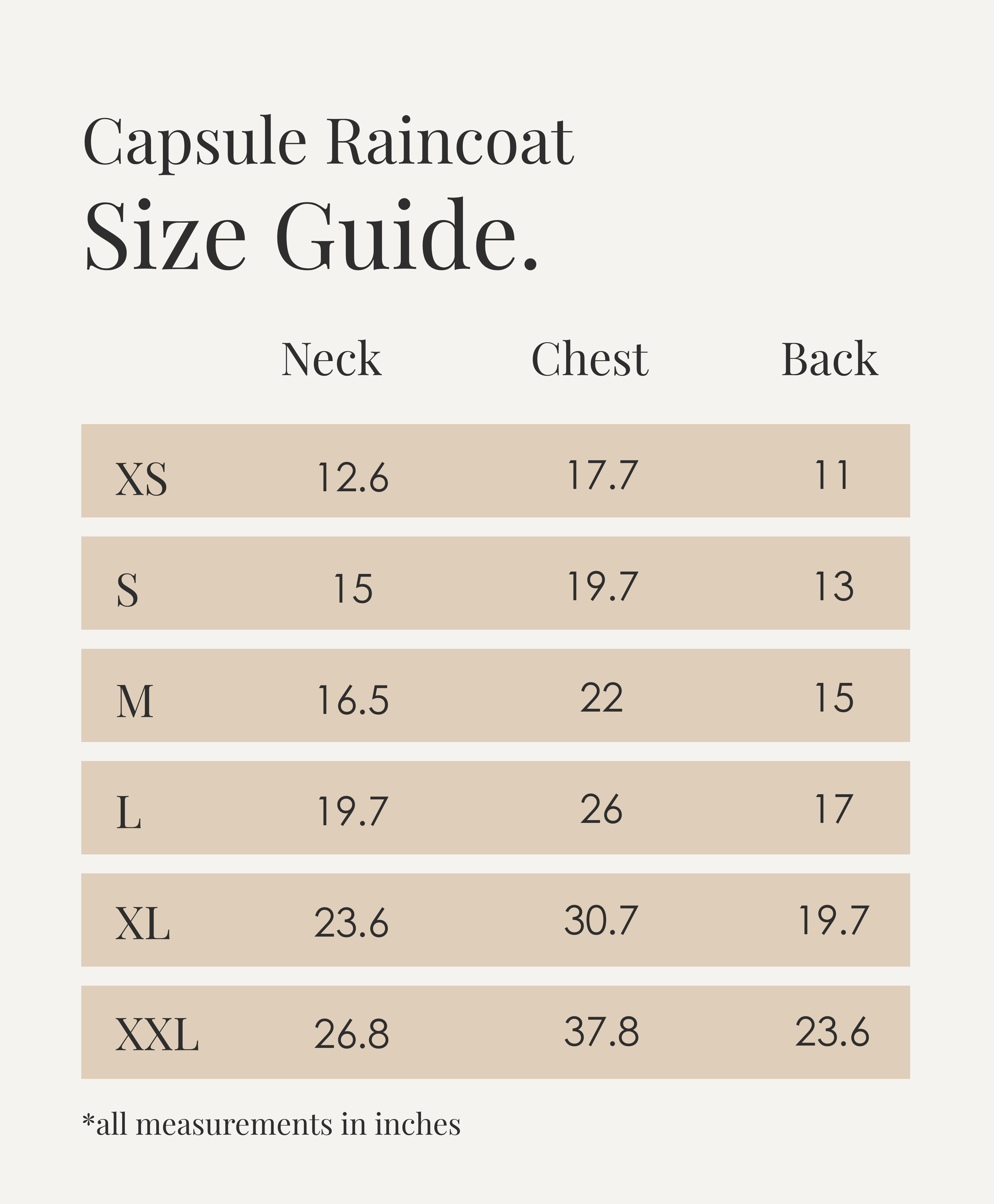 Capsule Raincoat in Green