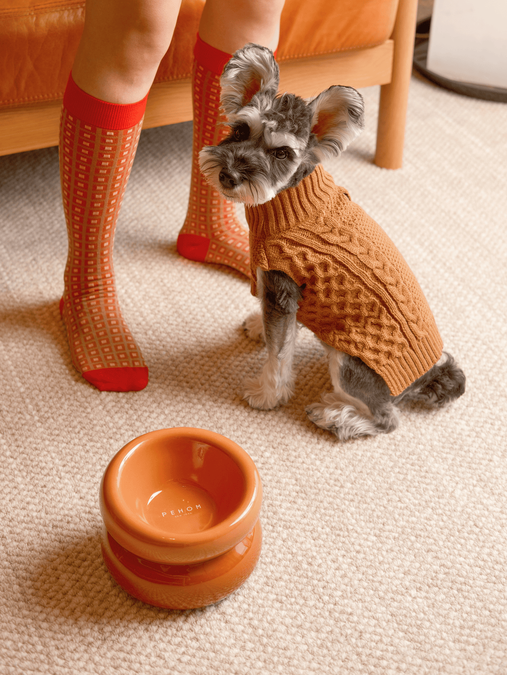 The Sweater Vest in Toffee