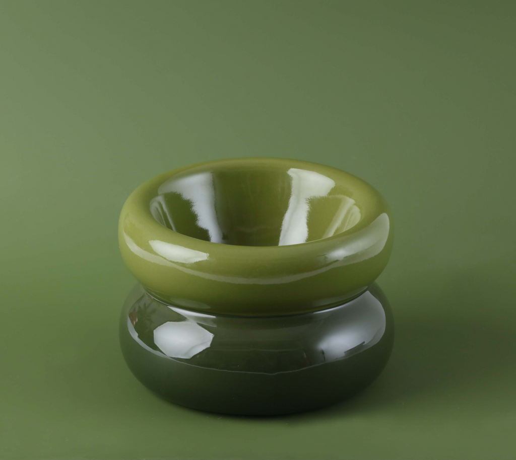 The Soufflé Bowl in Avocado Green