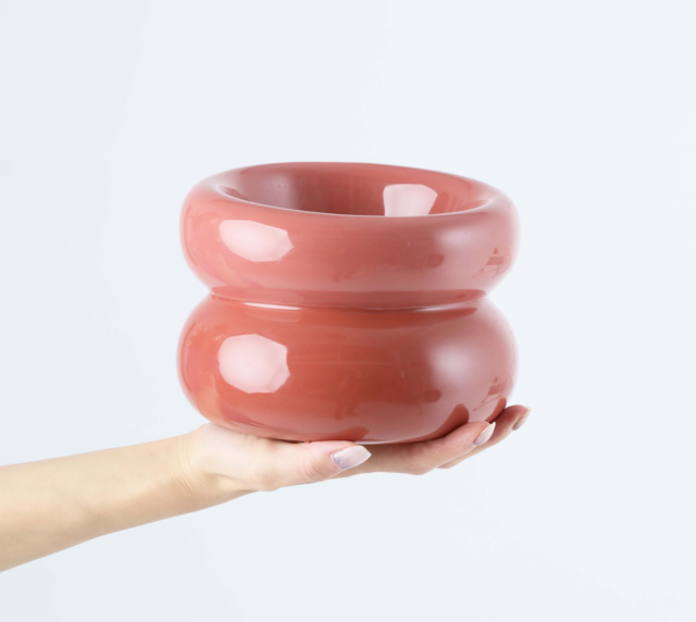 The Soufflé Bowl in Rose Pink